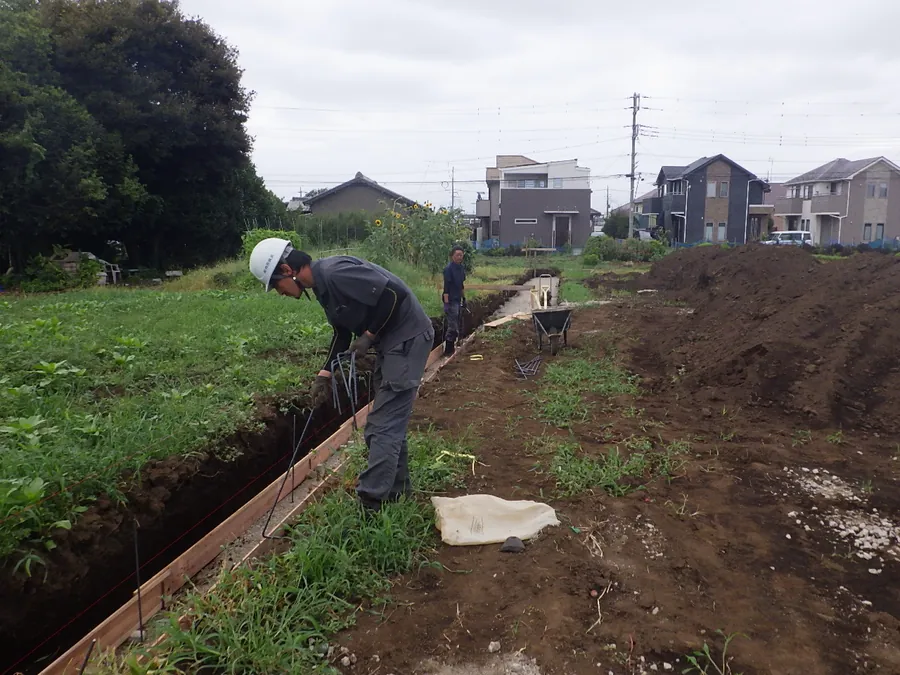 下水道・土工の施工写真2